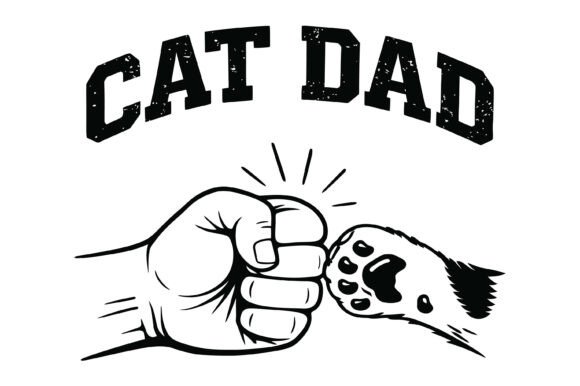 Celebrate Feline Fatherhood with a Playful Design