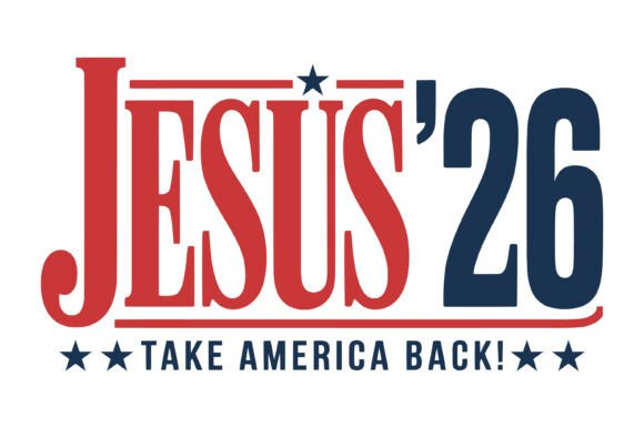 Jesus 26 America Back: A Design Asset for Bold, Patriotic Projects