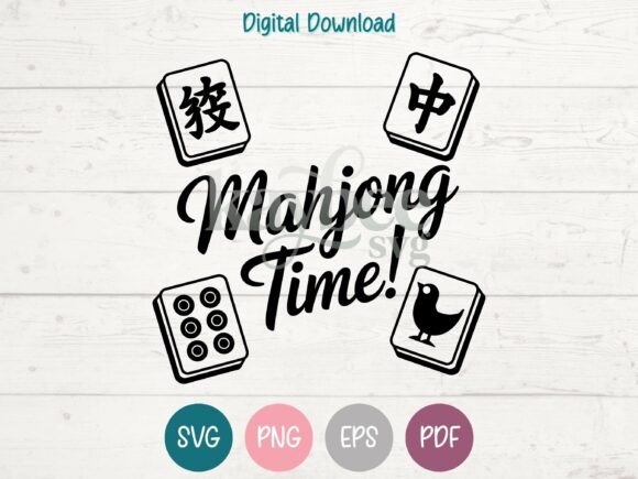 Mahjong Time: Crafting Memorable Projects with Cohesive SVG Assets
