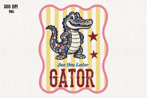 See You Later Gator PNG Design: A Playful Asset for Creators