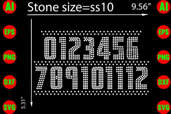 Sparkle and Shine: Using Number Rhinestone Templates for Standout Projects