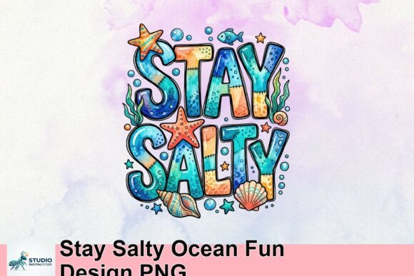 Stay Salty Ocean Fun Design PNG: Your New Favorite Creative Asset
